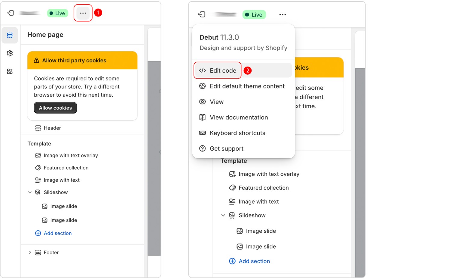 Cookie-Tool: 3-shopify-codebarb