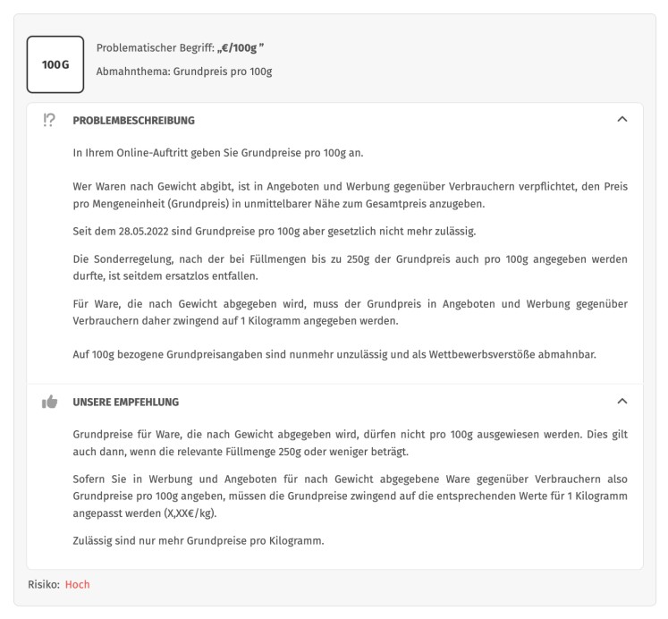 LegalScan Live Beispiel 3