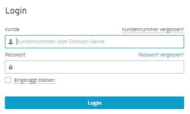 Login 1&1 Ionos Shop